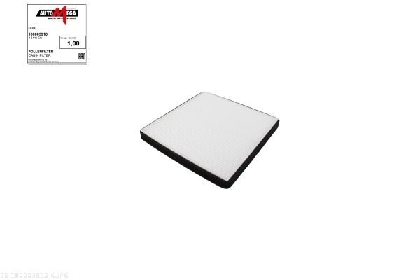 AUTOMEGA Filter vnútorného priestoru 180003910 AUTOMEGA Peľový filter NISSAN 180003910