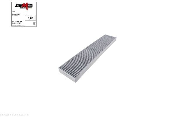 AUTOMEGA Interieurfilter 180005910 Ford FIESTA Interieurluchtfilter AUTOMEGA 180005910
