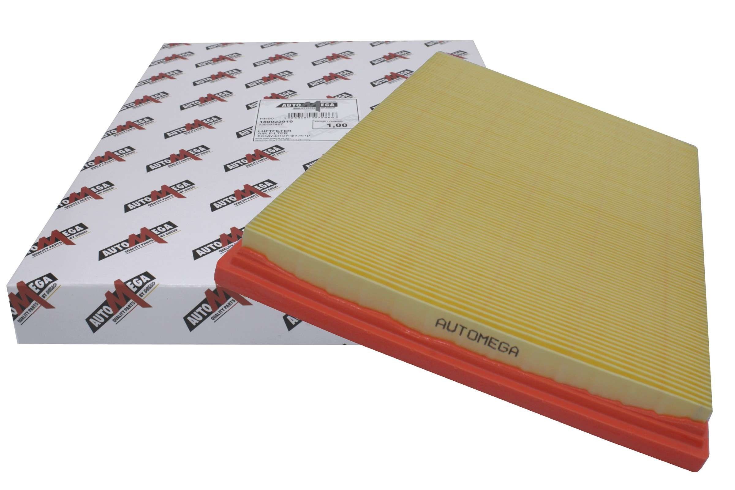 AUTOMEGA Air filter 180022910 AUTOMEGA 180022910 Astra F Classic Saloon (T92) air filter cost