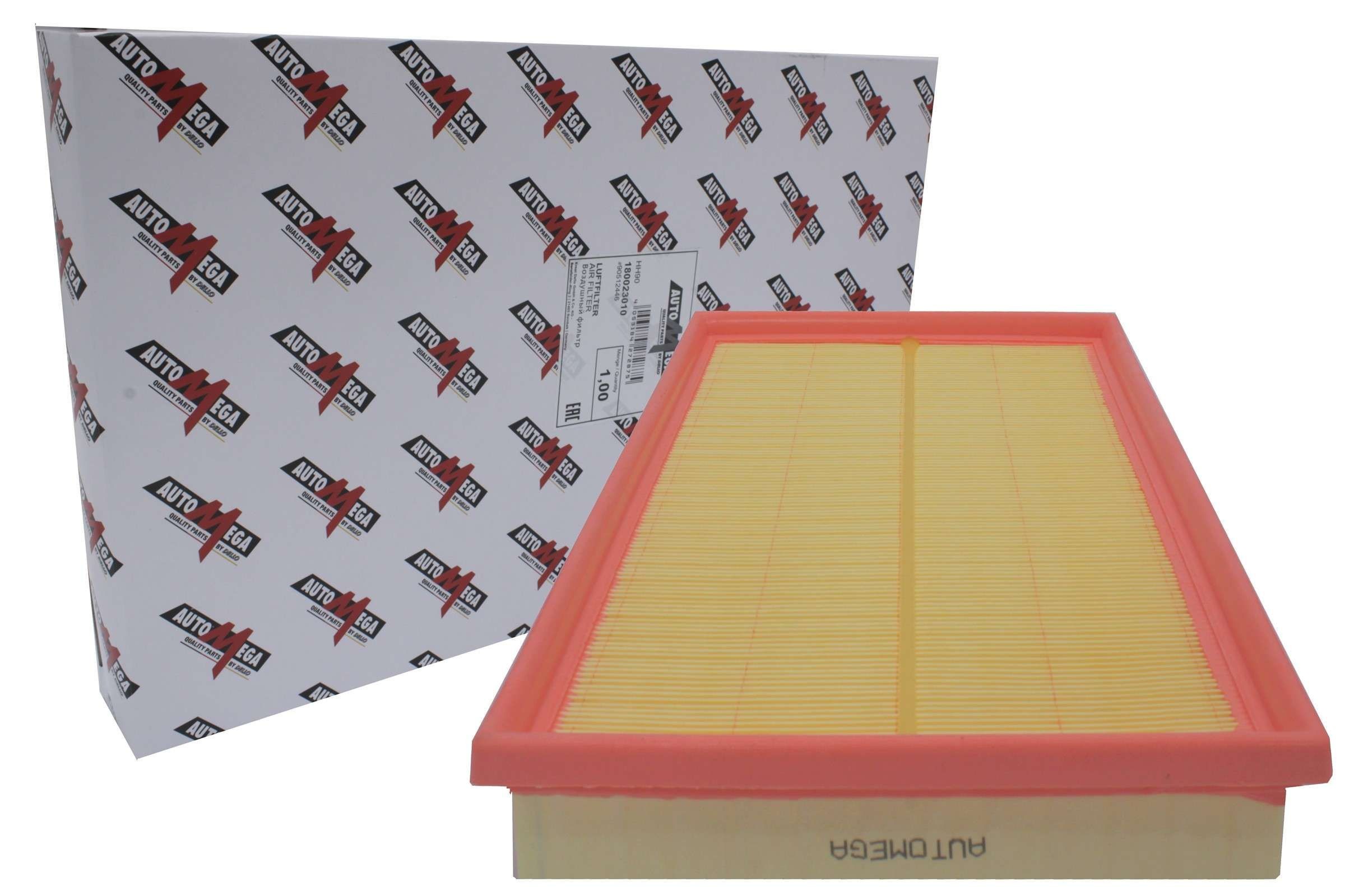 AUTOMEGA Luftfilter 180023010 180023010 AUTOMEGA motorluftfilter OPEL VIVARO