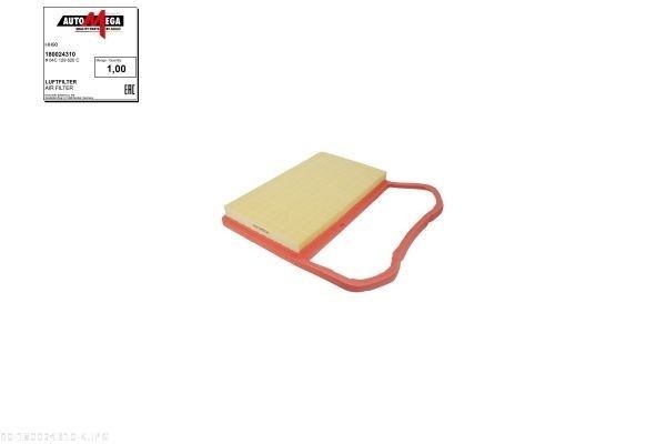 AUTOMEGA Luchtfilter 180024310 Luchtfilter AUTOMEGA GETZ 180024310 goedkoop