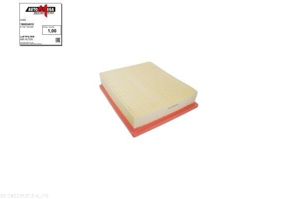 AUTOMEGA Luftfilter 180024910 180024910 AUTOMEGA Luftfilter Golf 4 Cabrio Kosten