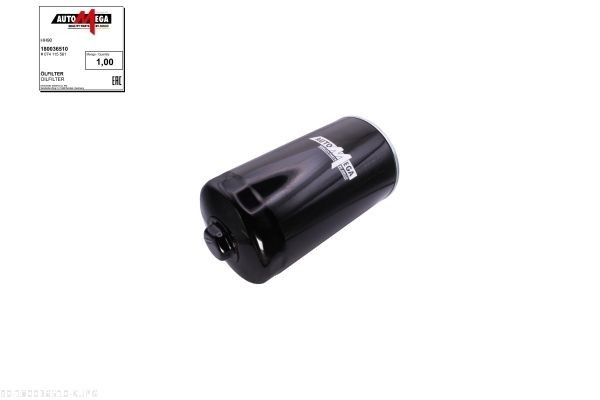 AUTOMEGA Oljefilter 180036510 180036510 Oljefilter AUTOMEGA FORD FIESTA