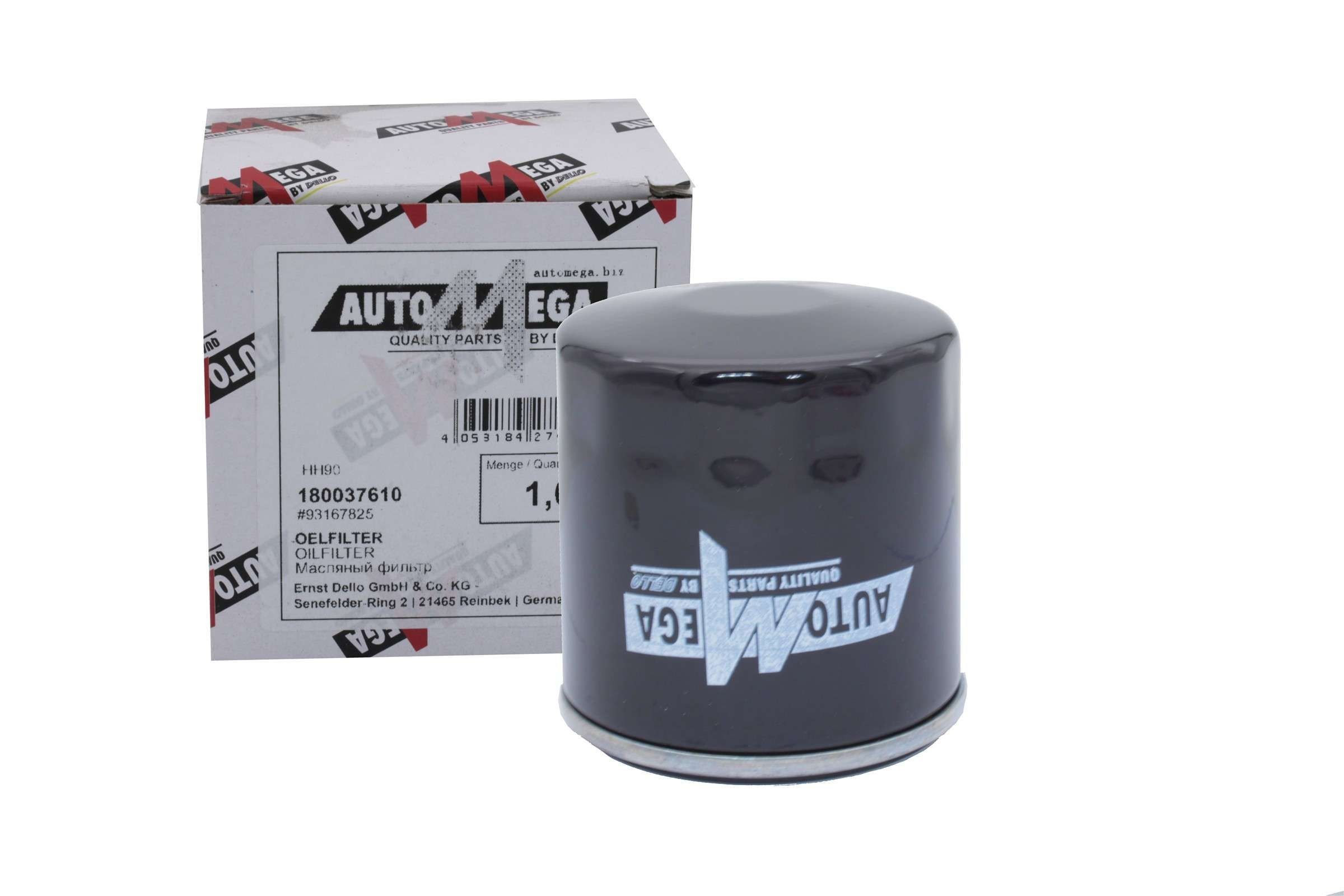 AUTOMEGA Filtro olio 180037610 180037610 costo Filtro olio AUTOMEGA SUBARU FORESTER