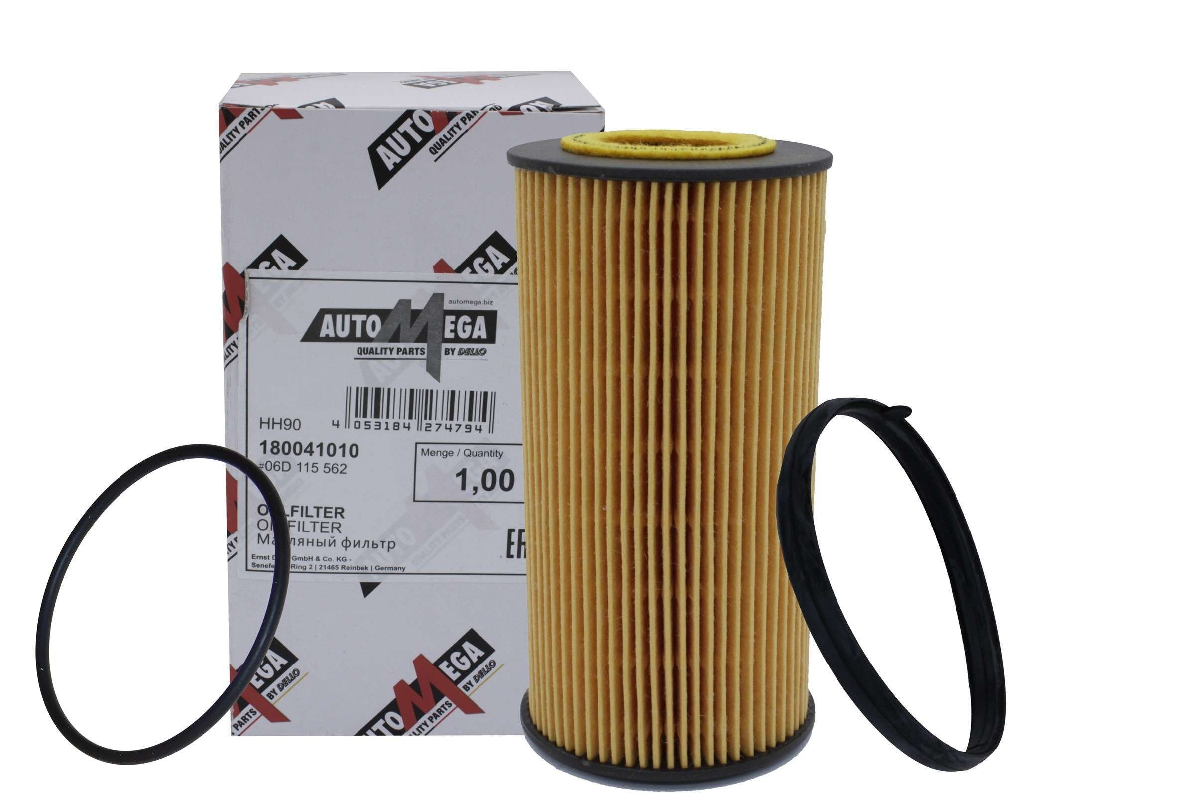 AUTOMEGA Ölfilter 180041010 Ölfilter AUTOMEGA Ford FUSION 180041010