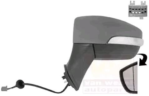 VAN WEZEL Espelho retrovisor 1803805 VAN WEZEL 1803805 Espelho retrovisor