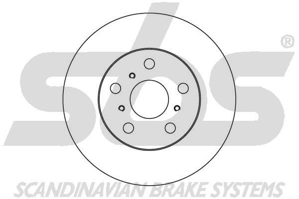 sbs Brake disc 1815204516 sbs 1815204516 Camry V10 performance brake discs replacement