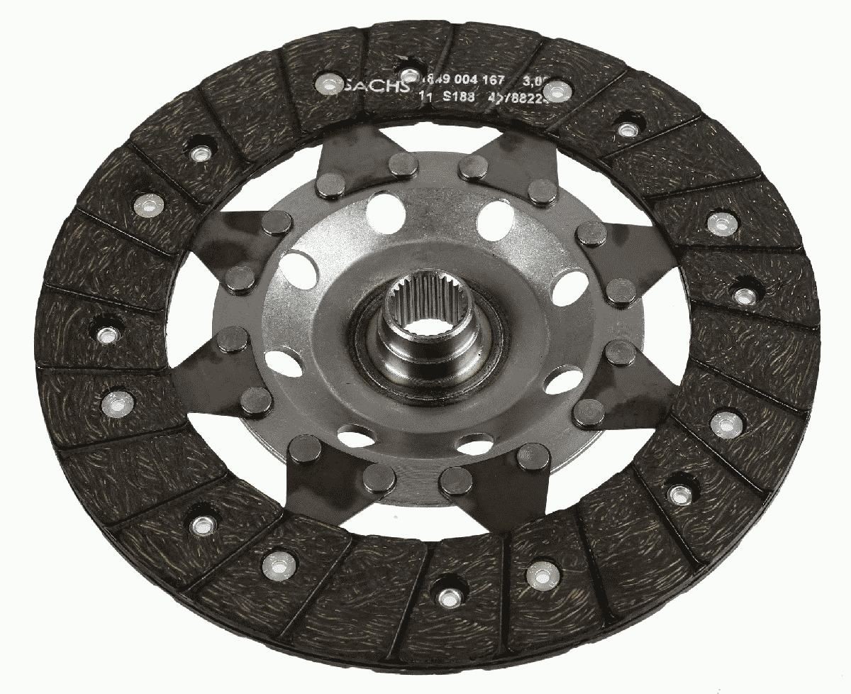SACHS Kopplingslamell 1864 002 835 SACHS 1864 002 835 kopplingslamellen Audi Allroad 4BH pris