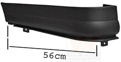 Aizmugurējais bamperis VAN WEZEL 1898531 VAN WEZEL 1898531 Bampers priekšā un aizmugurē Lada NIVA 2007