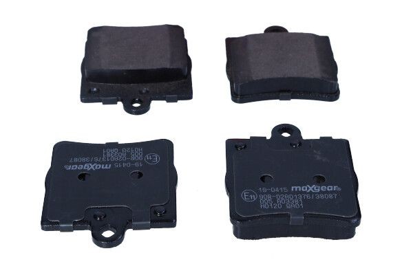 MAXGEAR Klocki hamulcowe 19-0415 MAXGEAR 19-0415 Tuning SLK R170 1998