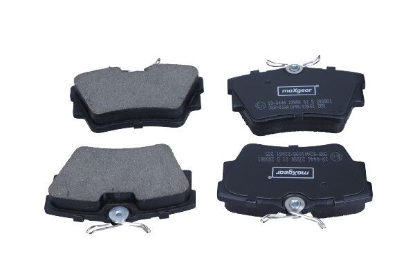 MAXGEAR Kit pastiglie freni 19-0446 19-0446 Pastiglie dei freni MAXGEAR RENAULT KOLEOS costo