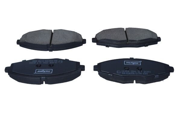 MAXGEAR Pastilhas de travão 19-0536 MAXGEAR 19-0536 Pastilhas de travão CHEVROLET Spark Caixa/parte traseira inclinada (M200, M250) 0.8 52 cv 2014