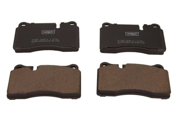 MAXGEAR Bremseklodser 19-0567 Bremseklodser MAXGEAR TOURAN 19-0567 billig