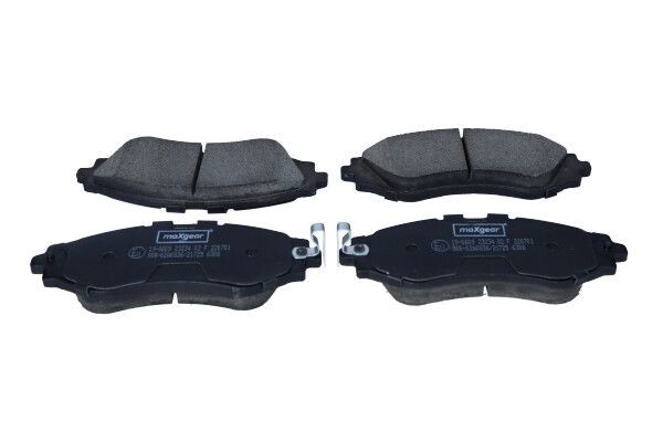 Remblokken MAXGEAR 19-0609 MAXGEAR 19-0609 Remblok vóór en achter Daewoo TACUMA 2007