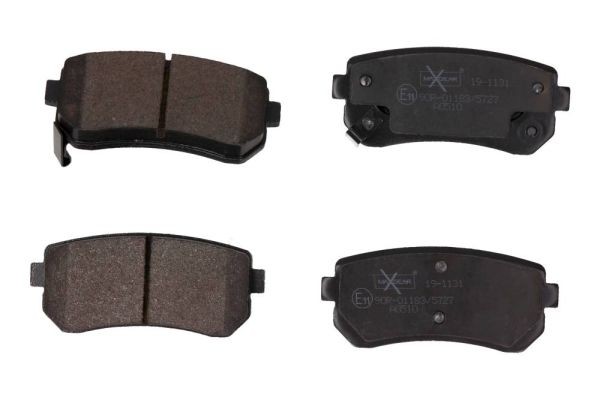 MAXGEAR Plaquettes de frein 19-1131 19-1131 Plaquettes de frein HYUNDAI SANTA FE MAXGEAR