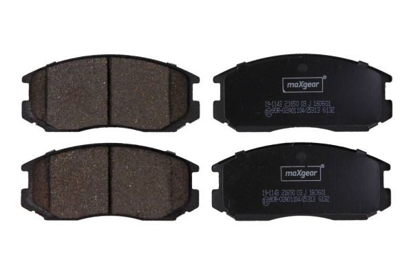 MAXGEAR Bremseklosser 19-1143 MAXGEAR 19-1143 Bremsebelegg Extol originale pris