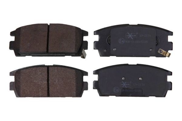 MAXGEAR Brzdové doštičky/platničky 19-2174 MAXGEAR 19-2174 Brzdové doštičky/platničky HYUNDAI Terracan (HP) 2.9 CRDi 4WD 150 KS 2004