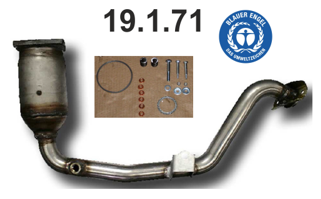 EBERSPÄCHER Katalüsaator 19.1.71 EBERSPÄCHER Katalüsaator DACIA 19.1.71