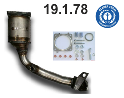 EBERSPÄCHER Catalisador 19.1.78 Pre-catalizador EBERSPÄCHER Jeep RENEGADE 19.1.78