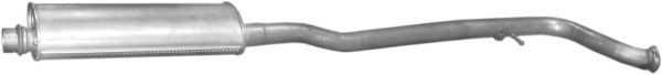 POLMO Uitlaat middendemper 19.239 Peugeot 607 Middendemper POLMO 19.239