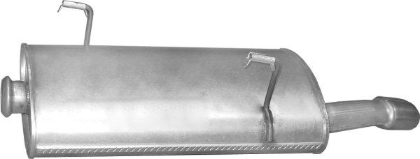 POLMO Rear silencer 19.508 PEUGEOT BIPPER POLMO exhaust silencer 19508