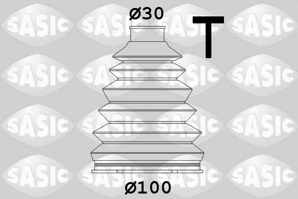 SASIC Jeu de joint-soufflet, arbre de commande 1904047 1904047 Joint-soufflet arbre de commande MERCEDES-BENZ HECKFLOSSE SASIC