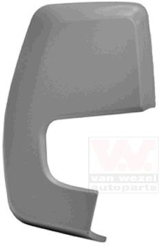 VAN WEZEL Kryt vonkajżieho zrkadla 1987844 Kryty na spatne zrkadla VAN WEZEL Ford FOCUS 1987844