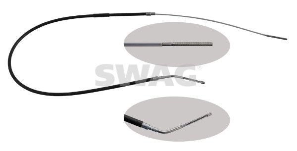 SWAG Câble de frein à main 20 90 1756 SWAG 20901756 Tirette à câble frein de stationnement BMW E36 Touring prix