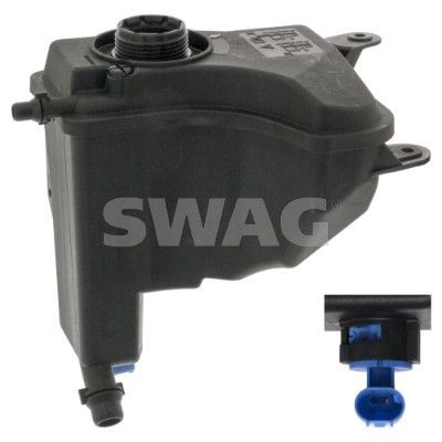SWAG Depósito de expansão, líquido de refrigeração 20 94 9010 20 94 9010 Depósito de líquido refrigerante ALFA ROMEO 33 SWAG