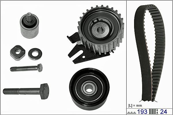 HEPU Hammashihnasarja 20-1820 20-1820 HEPU Jakohihna Opel INSIGNIA hinta