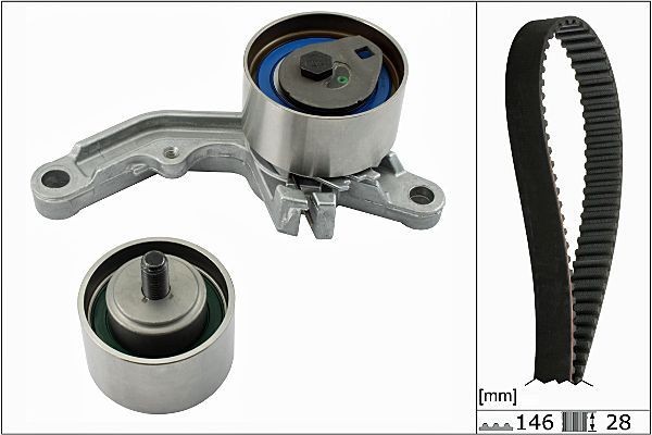 HEPU Kamremssats 20-1842 20-1842 HEPU Kuggrem BMW
