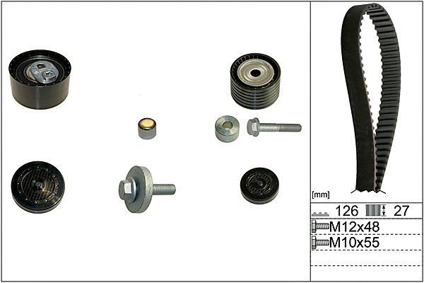 HEPU Distributieriem set 20-1915 Distributie-riem HEPU OPEL 20-1915