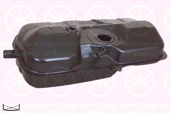 KLOKKERHOLM Brændstoftank 2012007 Brændstoftank KLOKKERHOLM 124 2012007 billig