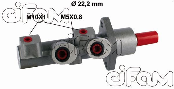 CIFAM Hoofdremcilinder 202-506 202-506 Hoofdremcilinder CIFAM FIAT MULTIPLA