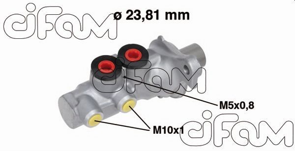 CIFAM Hoofdremcilinder 202-694 Hoofdrem, cilinder CITROËN CIFAM 202-694