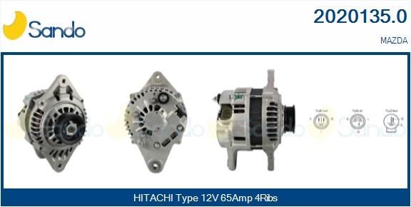 SANDO Alternátor 2020135.0 SANDO 2020135.0 Alternátor Mazda 121 DA cena