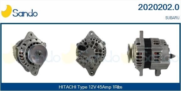 SANDO Alternateur 2020202.0 SANDO 2020202.0 Dynamo Subaru E10 prix