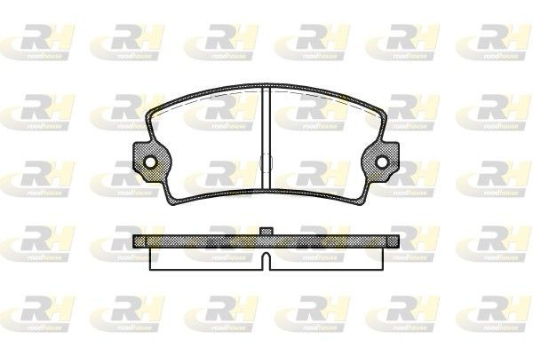 ROADHOUSE Kit pastiglie freni 2021.40 ROADHOUSE 2021.40 Pastiglie freno sportive LANCIA Trevi (828) originale prezzo