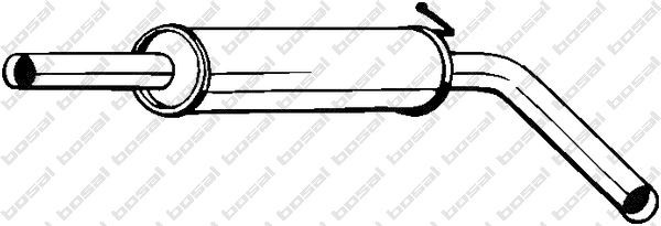KLOKKERHOLM Tvärräcke 2026233 2026233 KLOKKERHOLM stötfångarbalk Fiat 124