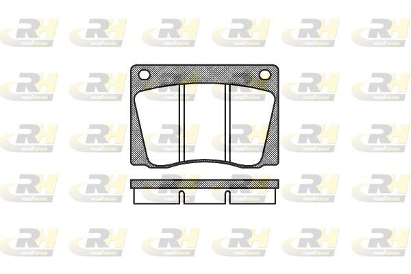 ROADHOUSE Τακάκια φρένων 2037.00 ROADHOUSE 2037.00 Τακάκια V8 Vantage τιμες
