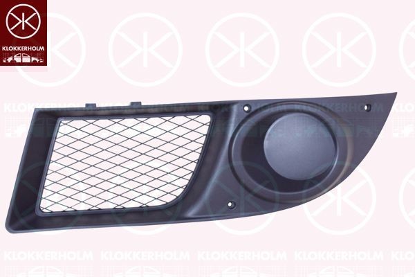 KLOKKERHOLM Ventilatiegrille, bumper 2042911A1 2042911A1 Grille KLOKKERHOLM FIAT PALIO