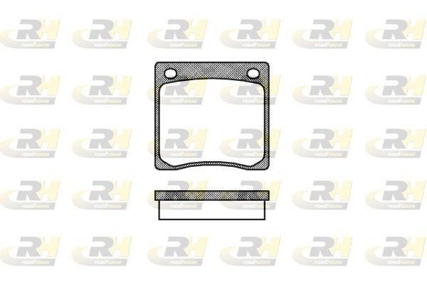 ROADHOUSE Bremseklodser 2067.00 ROADHOUSE 2067.00 Honda Civic SB1 Bremseklods pris