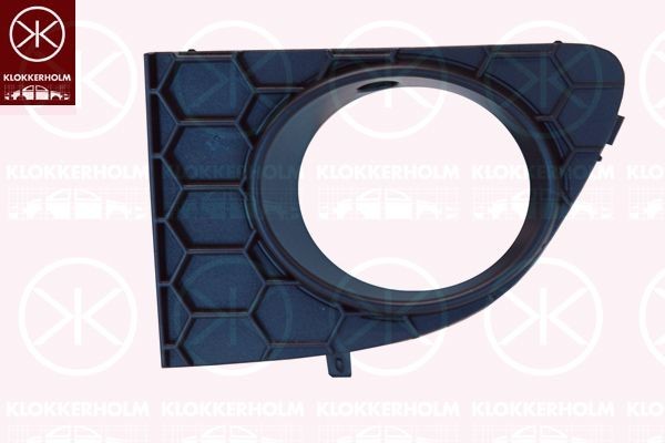 KLOKKERHOLM Ventilatiegrille, bumper 2070913A1 Bumper grill KLOKKERHOLM PALIO 2070913A1 goedkoop