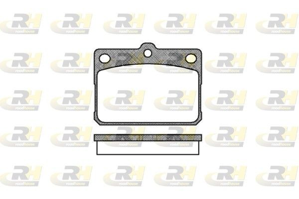 ROADHOUSE Kit pastiglie freni 2079.20 2079.20 Pastiglie dei freni ROADHOUSE HYUNDAI TERRACAN costo