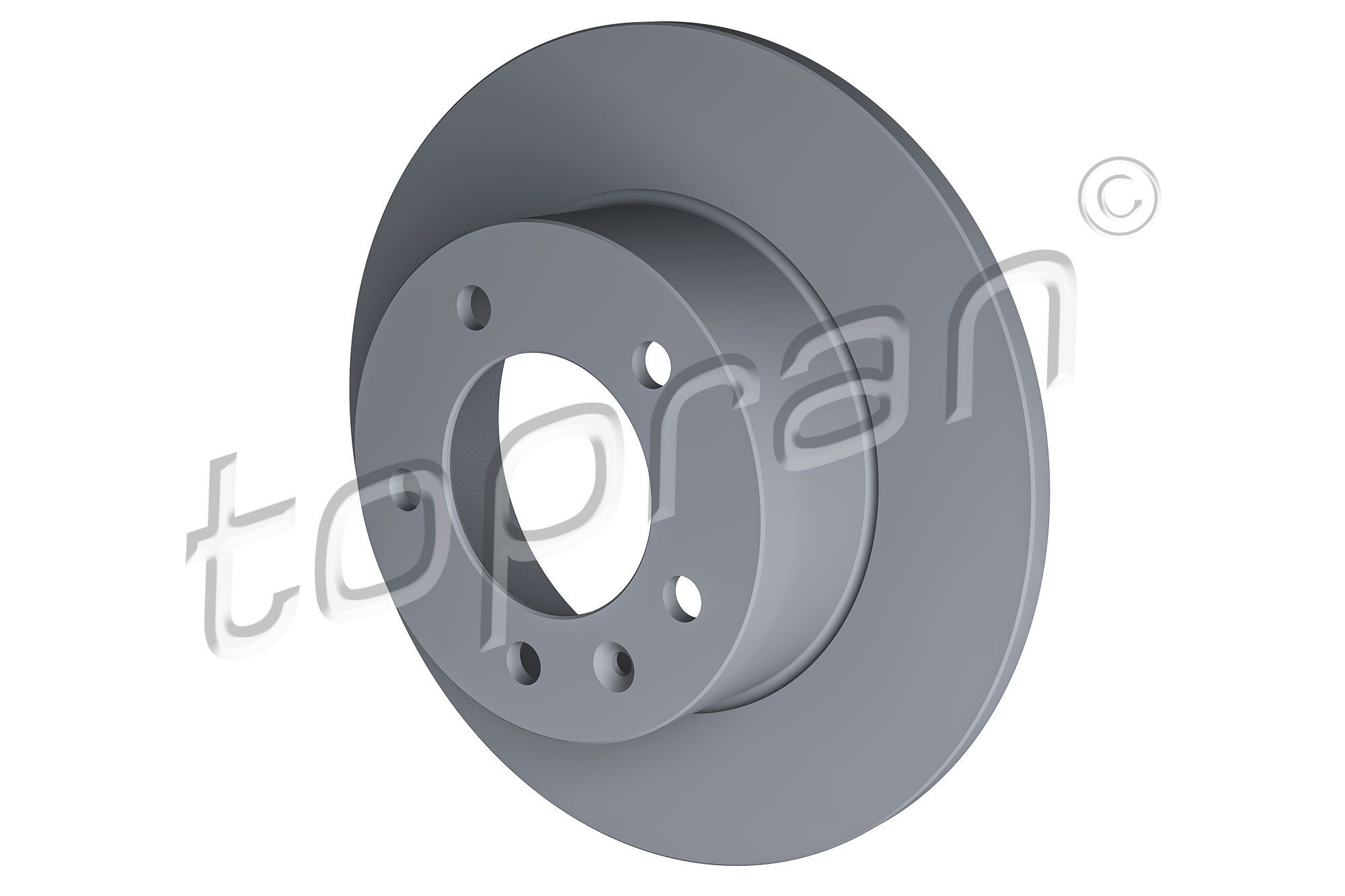 TOPRAN Disque de frein 208 236 Disques de frein TOPRAN NISSAN 208 236