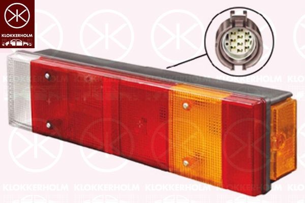 KLOKKERHOLM Achterlicht 20940706 Achterlicht-set KLOKKERHOLM POWER DAILY 20940706 goedkoop