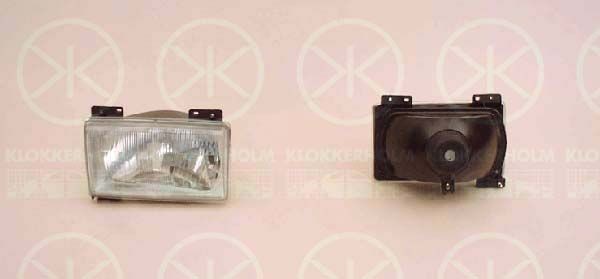 KLOKKERHOLM Koplamp 20960127 Voorlampen KLOKKERHOLM C6 20960127 goedkoop