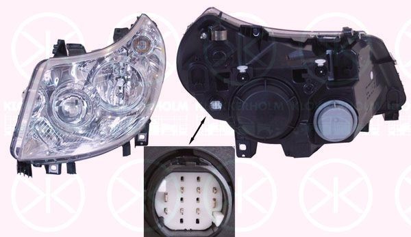 KLOKKERHOLM Faro anteriore 20970142 20970142 costo Fari anteriori KLOKKERHOLM FIAT CINQUECENTO