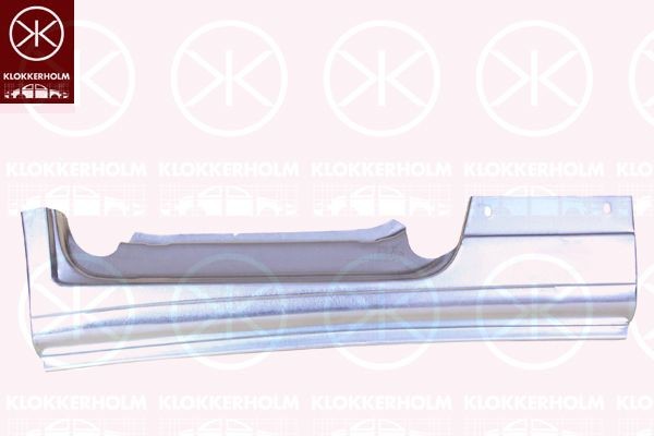 KLOKKERHOLM Prah dverí 2097041 2097041 Kryty prahov OPEL ZAFIRA KLOKKERHOLM