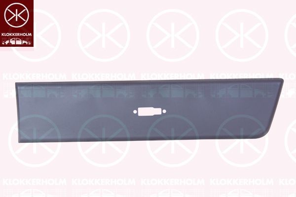 KLOKKERHOLM Trim / Protective Strip, mudguard 20975614 Peugeot 206 KLOKKERHOLM fender flares 20975614